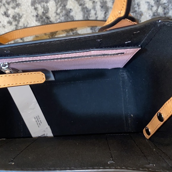 Ganni Women's Pink Smiley Face Print Small Tote Bag - Picture 8 of 9